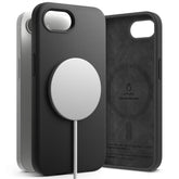 KRYT RINGKE SILICONE MAGNETIC MAGSAFE IPHONE 16E BLACK